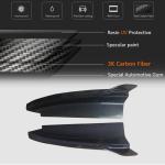 Mercedes-Benz C205 A205 Carbon Fiber Rear Bumper Splitters 2015–2019