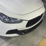 Maserati Ghibli M157 Pre-facelift 2014-2017 Front Bumper Lip Carbon Fiber