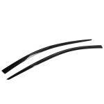 Kia Stinger (2018-2023) Dry Carbon Fiber Window Visor Shades Sun Rain Guard – Direct Fit