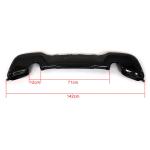 BMW 1 Series F20 125i M Sport Pre-LCI 2012-2015 Rear Bumper Diffuser Carbon Fiber