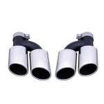 2pcs Stainless Steel Exhaust Tips for Audi A7 2012-2015