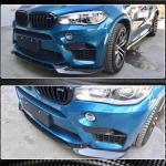 BMW X5M F85 X6M F86 2015-2019 Front Bumper Lip Carbon Fiber