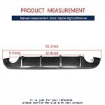 Carbon Fiber Rear Diffuser for Infiniti Q50 2014-2017 Rear Lower