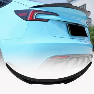 Tesla Model 3 2023-2025 Rear Trunk Spoiler Glossy Black ABS