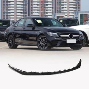 Mercedes Benz W205 C205 A205 C43 AMG Facelift 2019-2021 Dry Carbon Fiber Front Bumper Lip