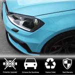 Volkswagen VW Golf 7 7.5 MK7 MK7.5 GTI R R-line 2014-2019 Headlight Eyelids Lamp Eyebrows Carbon Fiber