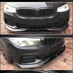 BMW 5 Series G30 G31 M Sport Pre-LCI 2017-2020 Front Bumper Splitters Carbon Fiber