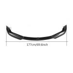 Lexus IS250 IS300 Base Sedan 2011-2013 Front Bumper Lip Carbon Fiber