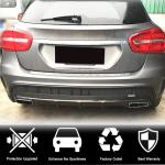 Mercedes Benz X156 GLA45 AMG Pre-facelift 2015 2016 Rear Bumper Diffuser Carbon Fiber