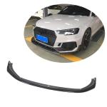 Audi RS4 B9 Typ 8W Avant 2019UP Front Bumper Lip Dry Carbon Fiber