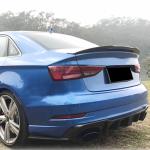 Audi A3/S3/RS3 8V & 8V.5 PSM Style Carbon Fiber Trunk Spoiler