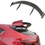 Mazda 3 / Axela Hatchback Low-Profile Rear Roof Spoiler Carbon Fiber/FRP 2014–2019