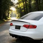 2009–2012 Audi S4 B8 Sedan FRP Rear Bumper Diffuser