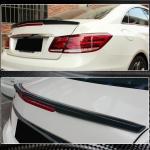 Mercedes Benz E Class (W207) C207 Coupe 2009-2016 Rear Trunk Spoiler Carbon Fiber