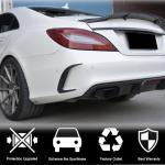 Mercedes Benz CLS Class (W218) C218 Facelift 2015-2018 Rear Bumper Vents Carbon Fiber/FRP