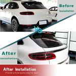 Macan Carbon Fiber Rear Trunk Middle Spoiler for Porsche 2014-2017