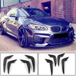 BMW 2 Series F87 M2 2016-2020 Front Bumper Splitters Carbon Fiber/FRP