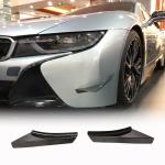 BMW I8 Coupe 2014-2018 Front Bumper Splitters Dry Carbon Fiber