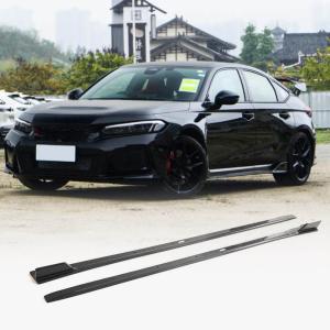 Honda Civic TYPE R Hatchback 4-Door 2023+ Side Skirts Carbon Fiber