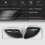 Mercedes Benz W205 W222 2014-2019 Mirror Covers LHD Carbon Fiber