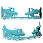 Ford Mustang Dark Horse 2024UP Front Bumper Lip Carbon Fiber