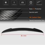 Lexus IS IS200t IS250 IS300 IS350 13-20 IS F 13-14 Rear Trunk Spoiler Carbon Fiber