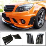Mercedes Benz W204 C63 AMG Pre-facelift 2008-2011 Front Bumper Vents Carbon Fiber