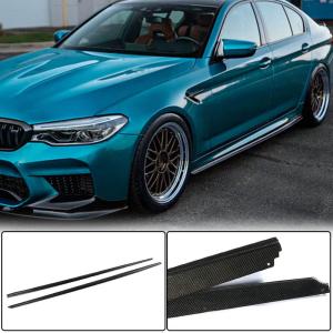 BMW 5 Series G30 M Sport F90 M5 Pre-LCI 2017-2020 Side Skirts Carbon Fiber