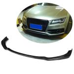 Audi S7 A7 Sline C7 2013-2015 Front Bumper Lip Carbon Fiber