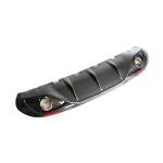 Alfa Romeo Giulia 952 Base 2015-2020 Rear Bumper Diffuser Carbon Fiber W/ Exhaust Tips Tailpipe