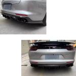 Porsche Panamera 971.2 2017-2026 Rear Bumper Diffuser Lip Spoiler Carbon Fiber