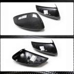 Audi A3 Sline S3 RS3 8Y Sedan 2021UP Mirror Cover Caps LHD Carbon Fiber