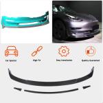 Tesla Model 3 2016-2022 Front Bumper Lip Carbon Fiber