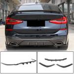 BMW 6 Series G32 630i 640i M-Sport GT 2017-2020 Rear Bumper Diffuser Carbon Fiber