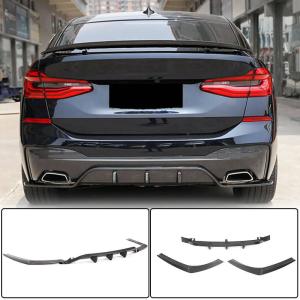 BMW 6 Series G32 630i 640i M-Sport GT 2017-2020 Rear Bumper Diffuser Carbon Fiber