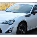 For Subaru BRZ Toyota GT86 FT86 Scion FR-S Dry Carbon Fiber Front Headlight Eyelid Eyebrows