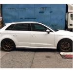 Audi S3 A3 Sline Hatchback 2014-2016 Side Skirts Carbon Fiber