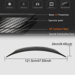 BMW 1 Series E82 1M Coupe 2008-2013 Rear Trunk Spoiler Carbon Fiber