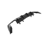 Audi A5 S5 Convertible 2-Door 2021+ Rear Bumper Diffuser with LED Carbon Fiber