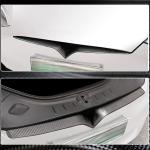 Tesla Model X 2016-2022 Front Bumper Grille Carbon Fiber