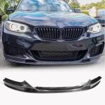 BMW 2 Series F22/F23 M Sport Front Bumper Lip Carbon Fiber 2014–2019