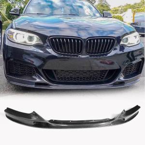 BMW 2 Series F22/F23 M Sport Front Bumper Lip Carbon Fiber 2014–2019