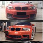 BMW 1 Series E82 1M 2011-2018 Front Bumper Splitters Carbon Fiber