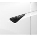 Tesla Model S/Model 3/Model X 2012-2020 Side Camera Marker Fender Cover Carbon Fiber