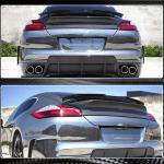 Porsche Panamera 970 Pre-Facelift 2010-2013 Rear Trunk Spoiler Carbon Fiber
