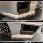 Cadillac CTS V Coupe Sedan 2009-2015 Front Bumper Splitters Carbon Fiber