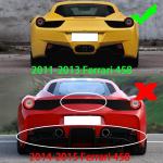 Ferrari 458 Italia GT3 2011-2013 Rear Trunk Spoiler Carbon Fiber