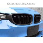 Carbon Fiber Front Center Kidney Grille Grill Replacement 2013-2018