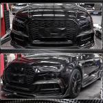 Audi S5 A5 Sline B9 2017-2020 Front Bumper Splitters Carbon Fiber/FRP