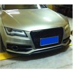 Audi S7 A7 Sline C7 2013-2015 Front Bumper Lip Carbon Fiber